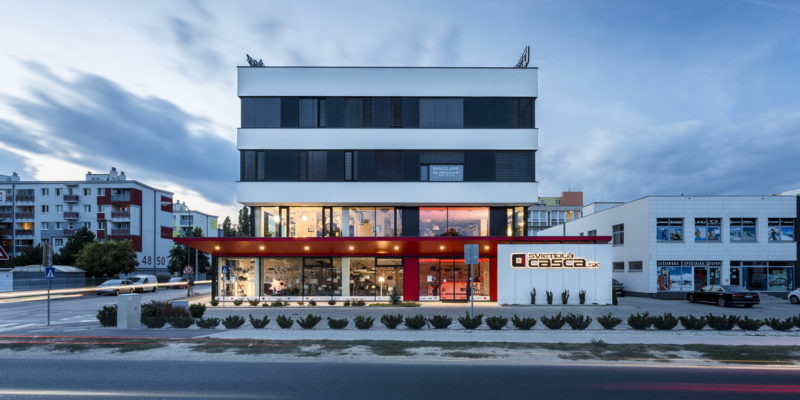 Administrativna budova Casca, Ivanska cesta, Bratislava, Slovensko